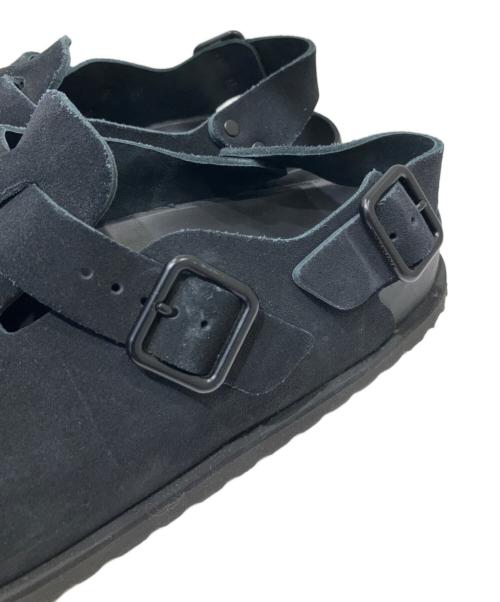 BIRKENSTOCK（ビルケンシュトック）BIRKENSTOCK (ビルケンシュトック) Tokio Suede Leather(トキオ・スエードレザー) ブラック サイズ:26.5㎝の古着・服飾アイテム