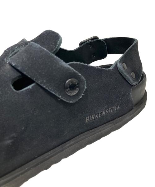 BIRKENSTOCK（ビルケンシュトック）BIRKENSTOCK (ビルケンシュトック) Tokio Suede Leather(トキオ・スエードレザー) ブラック サイズ:26.5㎝の古着・服飾アイテム