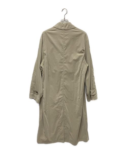 Maison Margiela1 10（メゾンマルジェラ1 10）Maison Margiela1 10 (メゾンマルジェラ1 10) ピーチコットントレンチコート ベージュ サイズ:42の古着・服飾アイテム