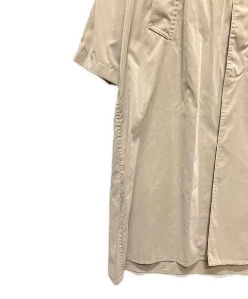 Maison Margiela1 10（メゾンマルジェラ1 10）Maison Margiela1 10 (メゾンマルジェラ1 10) ピーチコットントレンチコート ベージュ サイズ:42の古着・服飾アイテム