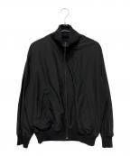 COMOLIコモリ）の古着「25SS リバーシブル トラックジャケット」｜ブラック