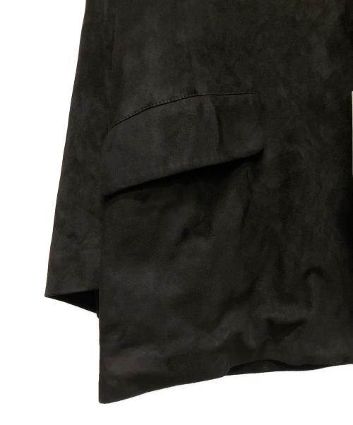 COMOLI（コモリ）COMOLI (コモリ) 25SS　スエード 段返り3Bテーラード ブラック サイズ:2 未使用品の古着・服飾アイテム