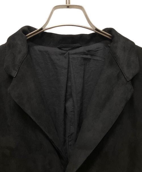 COMOLI（コモリ）COMOLI (コモリ) 25SS　スエード 段返り3Bテーラード ブラック サイズ:2 未使用品の古着・服飾アイテム