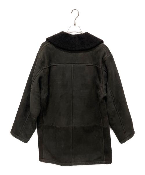 COMOLI（コモリ）COMOLI (コモリ) シープスキン ショールカラーコート ブラウン サイズ:2 未使用品の古着・服飾アイテム