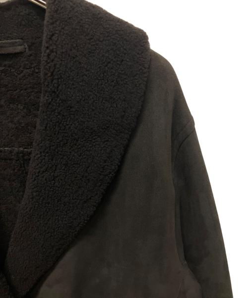 COMOLI（コモリ）COMOLI (コモリ) シープスキン ショールカラーコート ブラウン サイズ:2 未使用品の古着・服飾アイテム