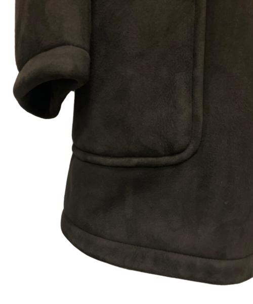 COMOLI（コモリ）COMOLI (コモリ) シープスキン ショールカラーコート ブラウン サイズ:2 未使用品の古着・服飾アイテム