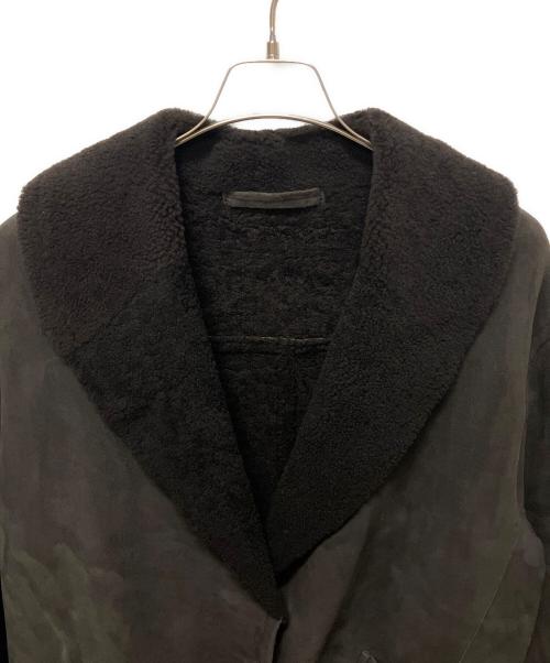 COMOLI（コモリ）COMOLI (コモリ) シープスキン ショールカラーコート ブラウン サイズ:2 未使用品の古着・服飾アイテム