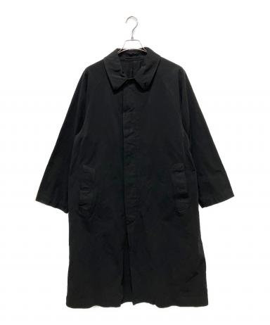 COMOLI 24AW 製品染めバルカラーコート BLACK サイズ2 中古・古着通販】COMOLI (コモリ) 24AW 製品染 バルカラーコート
