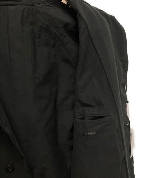 COMOLI（コモリ）COMOLI (コモリ) 24AW 製品染 バルカラーコート ブラック サイズ:2の古着・服飾アイテム