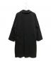 COMOLI (コモリ) 24AW 製品染 バルカラーコート ブラック サイズ:2：120000円