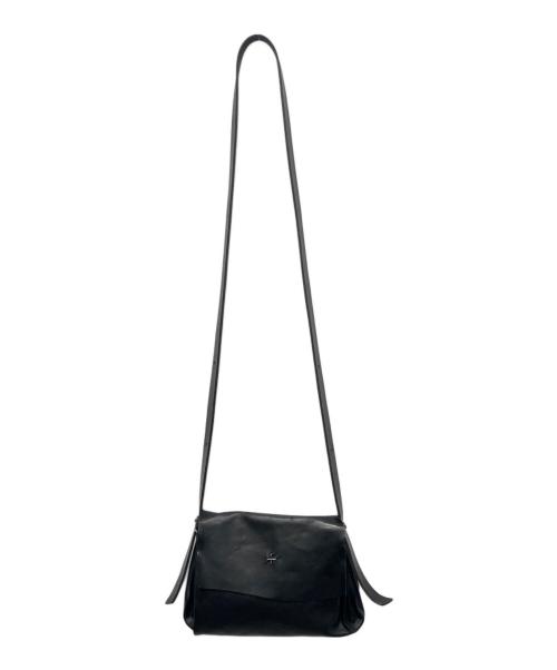 m.a+（エムエークロス）m.a+ (エムエークロス) XS accordion/アコーディオンショルダーバッグ/クロスボディバッグ ブラック サイズ:XSの古着・服飾アイテム