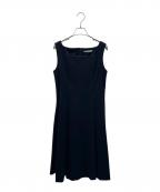 FOXEY NEWYORKフォクシーニューヨーク）の古着「ノースリーブワンピース」｜ネイビー