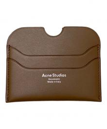 Acne studios（アクネ ストゥディオズ）の古着「カードケース」｜ブラウン