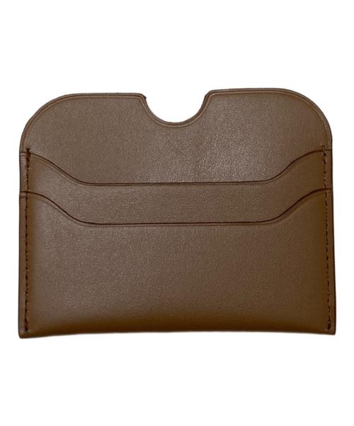 Acne studios（アクネ ストゥディオズ）Acne studios (アクネ ストゥディオズ) カードケース ブラウンの古着・服飾アイテム