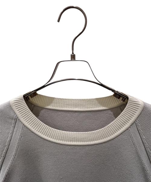 FOXEY（フォクシー）FOXEY (フォクシー) ニットプルオーバー グレー サイズ:40の古着・服飾アイテム