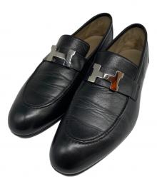 HERMES（エルメス）の古着「モカシン《パリ》」｜ブラック