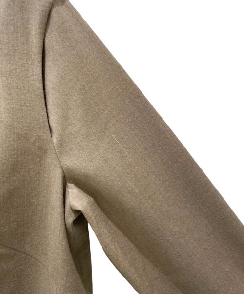 HUGO BOSS（ヒューゴ ボス）HUGO BOSS (ヒューゴ ボス) L/Sワンピース ベージュ サイズ:38の古着・服飾アイテム