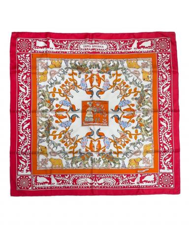 中古・古着通販】HERMES (エルメス) カレ90《EARLY AMERICA （古き良き