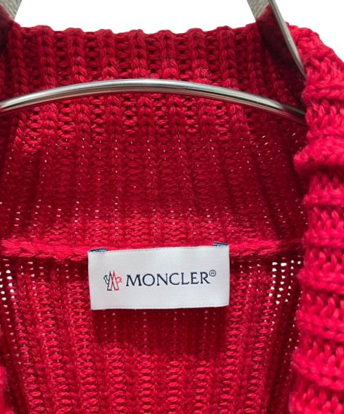 MONCLER（モンクレール）MONCLER (モンクレール) タートルネックニット レッド サイズ:Sの古着・服飾アイテム