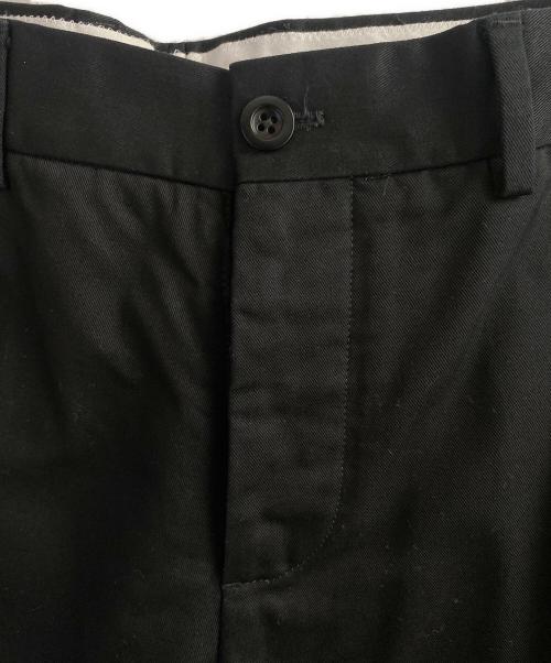 Maison Margiela（メゾンマルジェラ）Maison Margiela (メゾンマルジェラ) コットンパンツ ブラック サイズ:48の古着・服飾アイテム