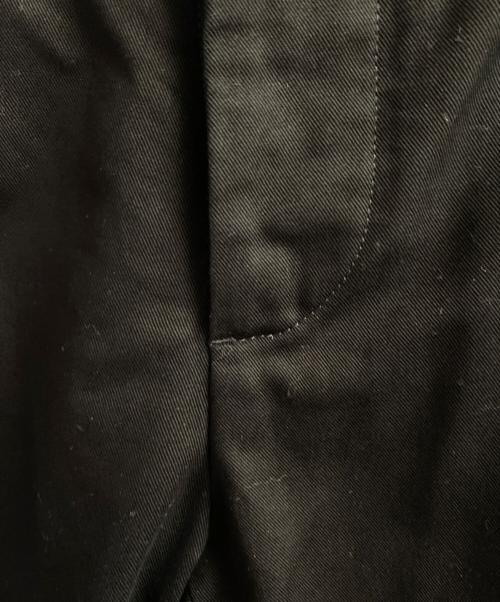 Maison Margiela（メゾンマルジェラ）Maison Margiela (メゾンマルジェラ) コットンパンツ ブラック サイズ:48の古着・服飾アイテム