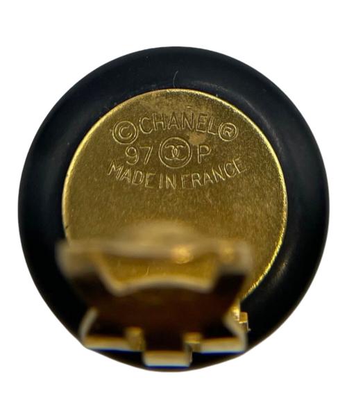 CHANEL（シャネル）CHANEL (シャネル) ココマークイヤリング ブラック×ホワイトの古着・服飾アイテム