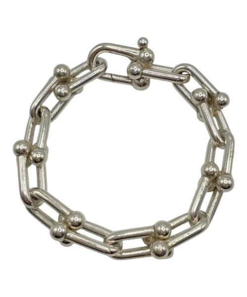 TIFFANY & Co.（ティファニー）TIFFANY & Co. (ティファニー) ハードウェアブレスレット リンクラージ シルバー サイズ:ラージ/16.5cmの古着・服飾アイテム