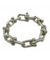 TIFFANY & Co. (ティファニー) ハードウェアブレスレット リンクラージ シルバー サイズ:ラージ/16.5cm：250000円