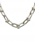 TIFFANY & Co.ティファニー）の古着「グラジュエイテッドリンクネックレス」｜シルバー