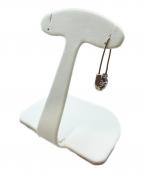 CHROME HEARTSクロムハーツ）の古着「Safety Pin CH Plus Small Earring/セーフティーピンCHプラススモールピアス」｜シルバー