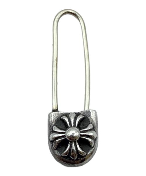CHROME HEARTS（クロムハーツ）CHROME HEARTS (クロムハーツ) セーフティーピンCHプラススモールピアス シルバーの古着・服飾アイテム