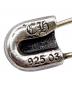 中古・古着 CHROME HEARTS (クロムハーツ) セーフティーピンCHプラススモールピアス シルバー：110000円