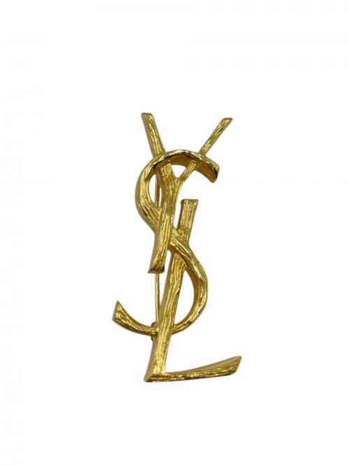 SAINT LAURENT（サンローラン）SAINT LAURENT (サンローラン) カサンドラブローチの古着・服飾アイテム