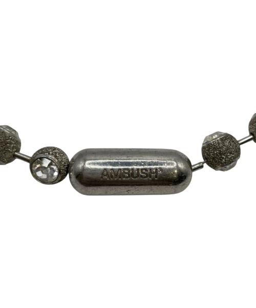 AMBUSH（アンブッシュ）AMBUSH (アンブッシュ) SMALL COUTURE BALL CHAIN NECKLACE シルバーの古着・服飾アイテム