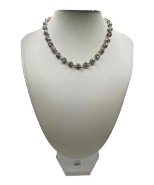 AMBUSH（アンブッシュ）AMBUSH (アンブッシュ) SMALL COUTURE BALL CHAIN NECKLACE シルバーの古着・服飾アイテム