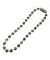 AMBUSH (アンブッシュ) SMALL COUTURE BALL CHAIN NECKLACE シルバー：80000円