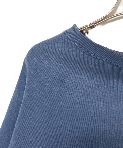 SAINT MICHAEL（セントマイケル）SAINT MICHAEL (セントマイケル) CREW SWT/UNIFIED ブルー サイズ:Lの古着・服飾アイテム