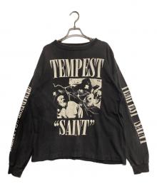 SAINT MICHAEL（セントマイケル）の古着「LS TEE TEMPEST」｜グレー