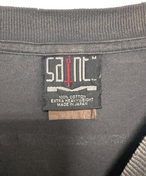 SAINT MICHAEL（セントマイケル）SAINT MICHAEL (セントマイケル) LS TEE TEMPEST グレー サイズ:Mの古着・服飾アイテム