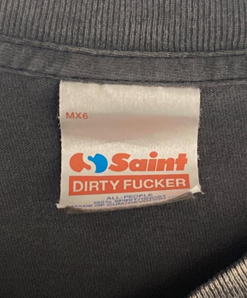 SAINT MICHAEL（セントマイケル）SAINT MICHAEL (セントマイケル) BTM SS TEE / JOKER グレー サイズ:Mの古着・服飾アイテム