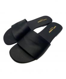 Saint Laurent Paris（サンローランパリ）の古着「テイル 05 スライド サンダル」｜ブラック