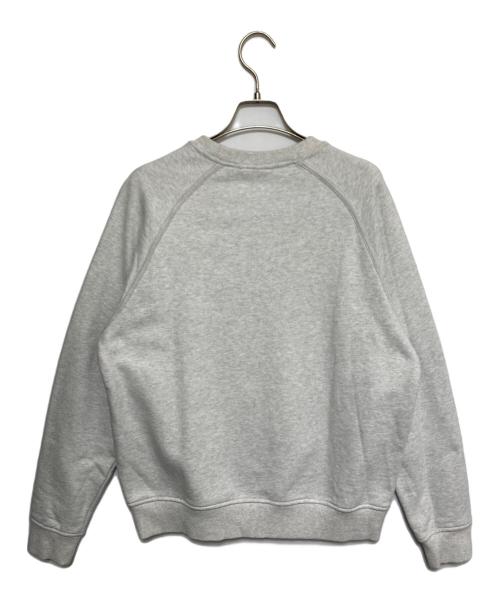 Calvin Klein（カルバンクライン）Calvin Klein (カルバンクライン) KITH (キス) ロゴスウェット ライトグレー サイズ:Sの古着・服飾アイテム