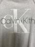 中古・古着 Calvin Klein (カルバンクライン) KITH (キス) ロゴスウェット ライトグレー サイズ:S：9000円