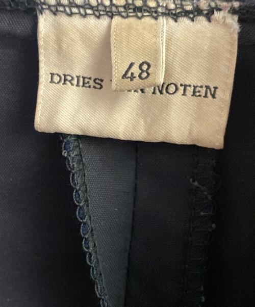 DRIES VAN NOTEN（ドリスヴァンノッテン）DRIES VAN NOTEN (ドリスヴァンノッテン) High-Density Cotton Anorak ネイビー サイズ:48の古着・服飾アイテム