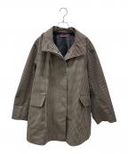 Comptoir des Cotonniersコントワー・デ・コトニエ）の古着「ブロックテックコート」｜ブラウン×ブラック