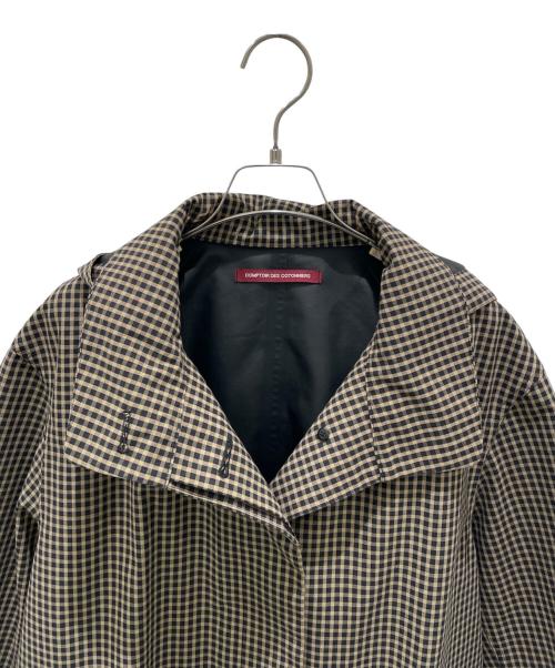 Comptoir des Cotonniers（コントワー・デ・コトニエ）Comptoir des Cotonniers (コントワー・デ・コトニエ) ブロックテックコート ブラウン×ブラック サイズ:9の古着・服飾アイテム