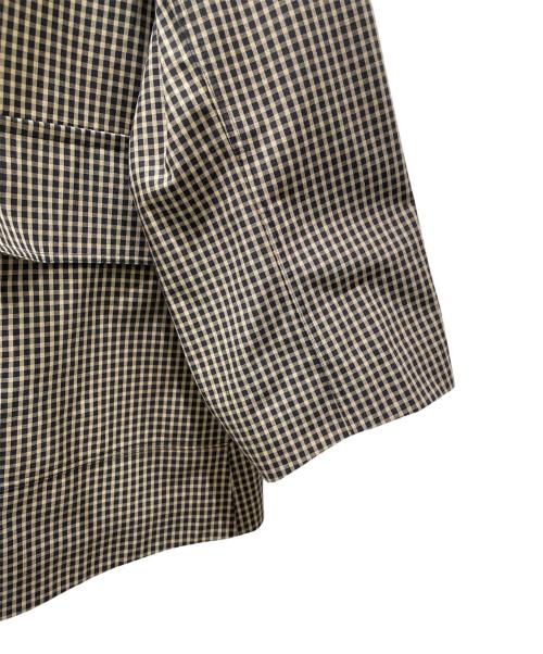 Comptoir des Cotonniers（コントワー・デ・コトニエ）Comptoir des Cotonniers (コントワー・デ・コトニエ) ブロックテックコート ブラウン×ブラック サイズ:9の古着・服飾アイテム
