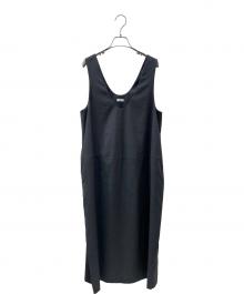 LOEFF（ロエフ）の古着「トロピカルウール バルーン ドレス」｜グレー