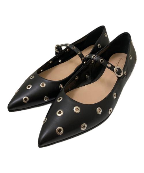 Gianvito Rossi（ジャンヴィト ロッシ）Gianvito Rossi (ジャンヴィト ロッシ) NAPNERO ブラック サイズ:38の古着・服飾アイテム