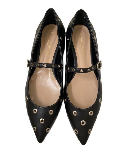Gianvito Rossi（ジャンヴィト ロッシ）Gianvito Rossi (ジャンヴィト ロッシ) NAPNERO ブラック サイズ:38の古着・服飾アイテム